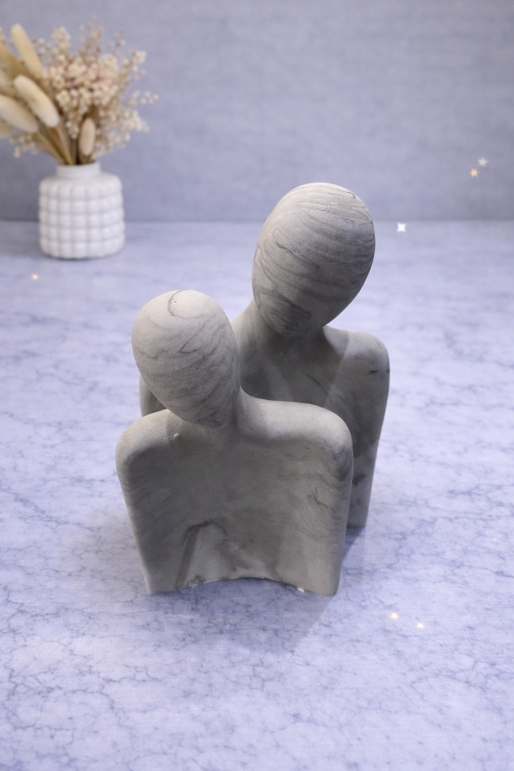 Serena – Sculpture décorative en Jesmonite