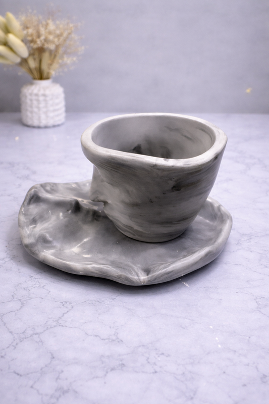 Lunéa – Coupelle décorative en Jesmonite